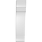 Ekena Millwork 4-in. W x 6-in. D x 18-in. H Olympic Architectural Grade PVC Knee Brace BRCP04X06X18OLY - alternate 2